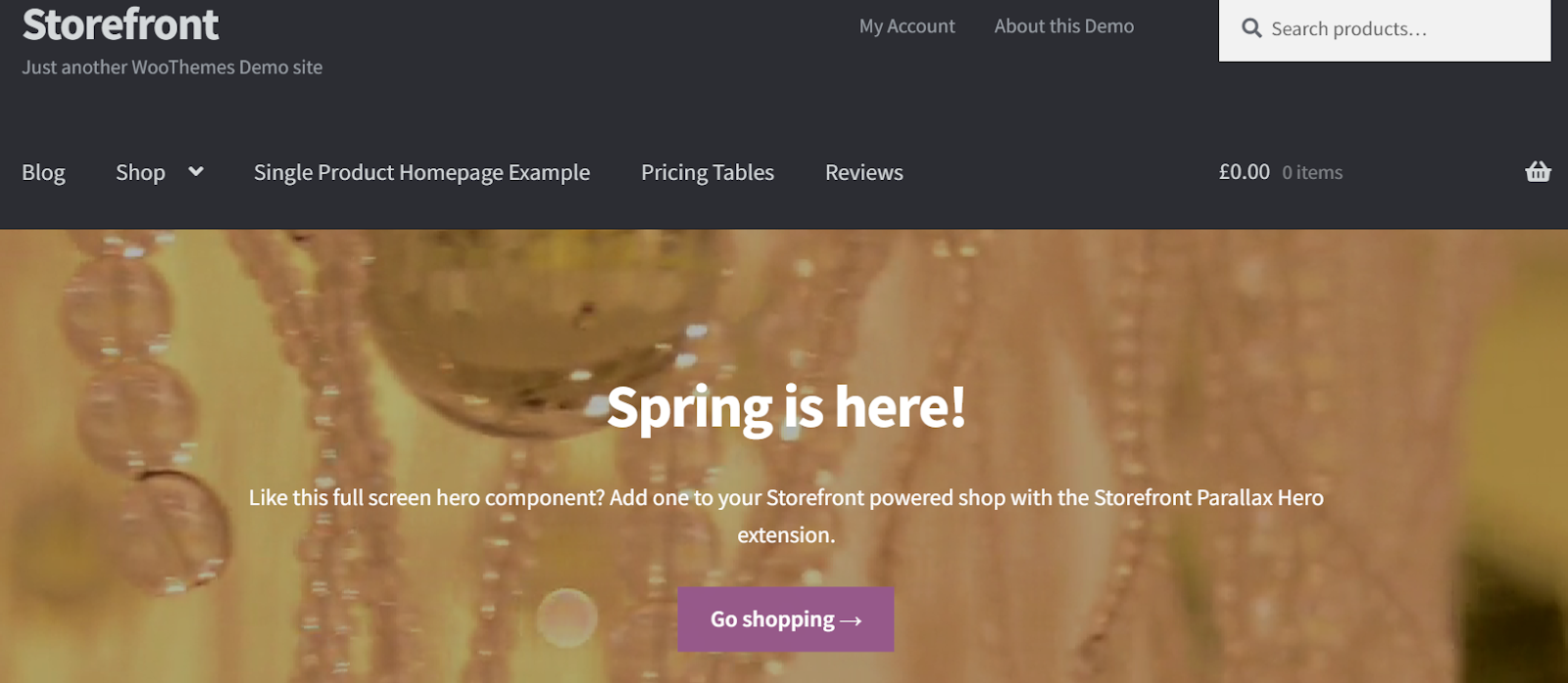 Storefront is one of the best-known WooCommerce themes.