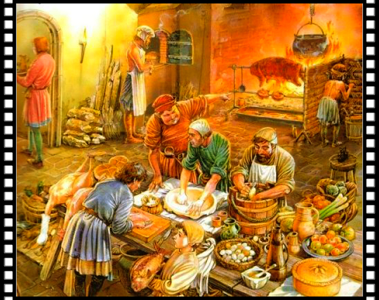 الطباخ في العصور الوسطى