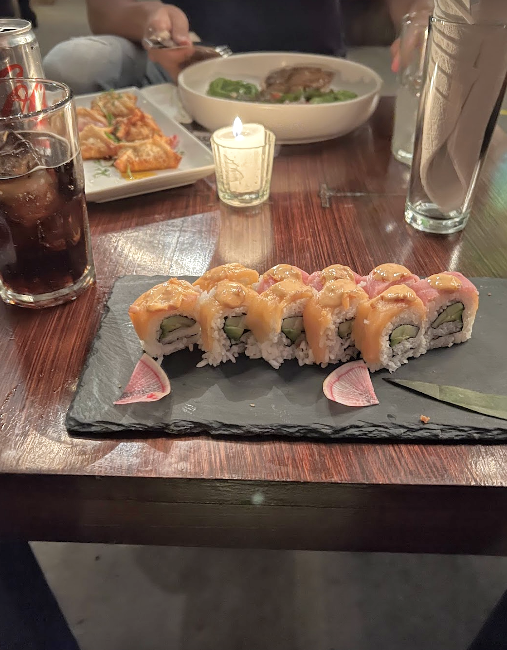 sushi japanese food in roma norte, mexico city