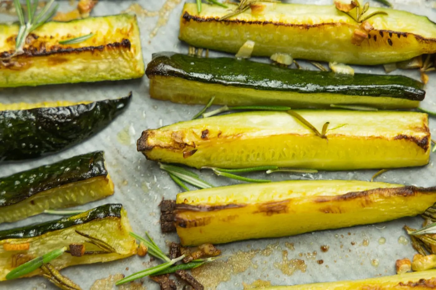 Tasty Vegetable Side Dishes - zucchini wedges