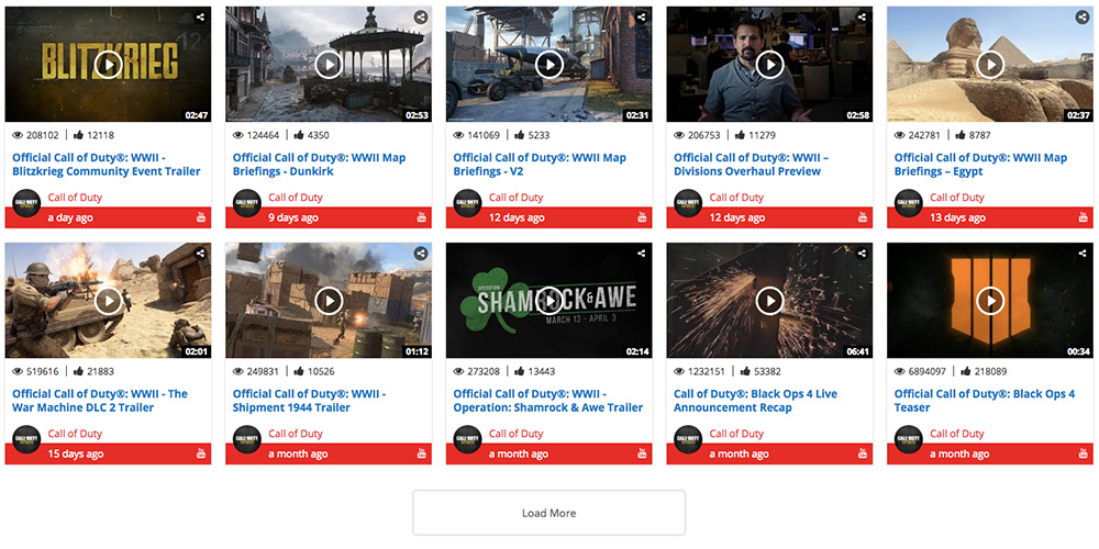 Visual Composer YouTube Cannel com Carousel WordPress Plugin
