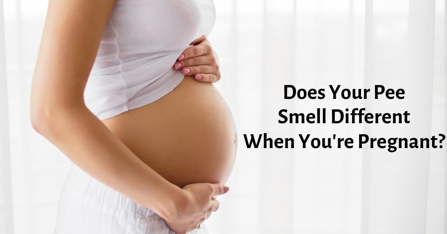 does your pee smell different when pregnant