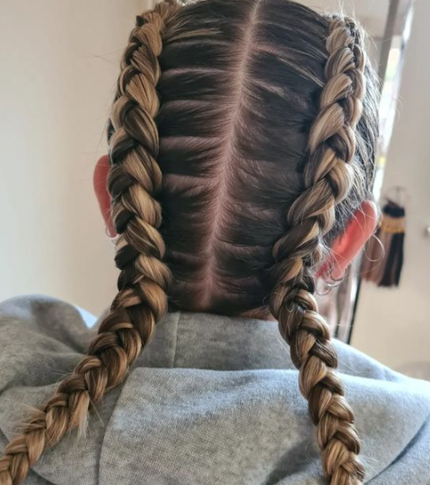 messy dutch braid hairstyles