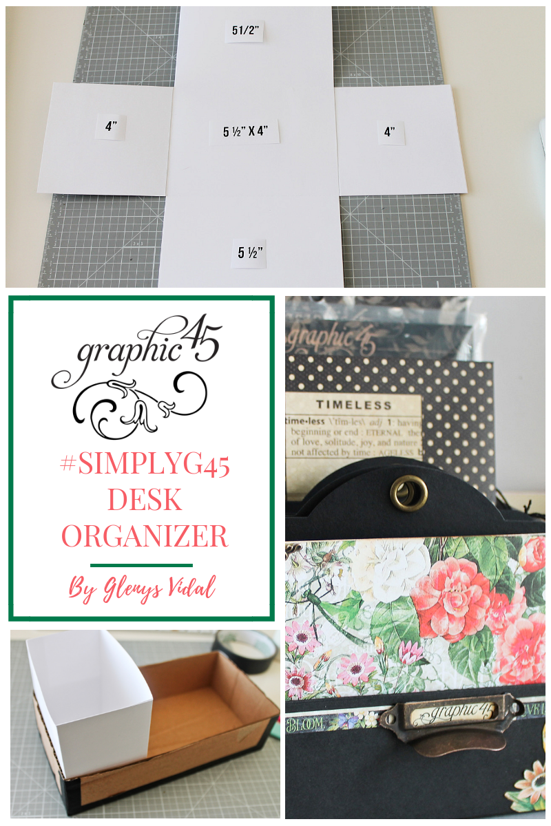 diy desk paper organizer