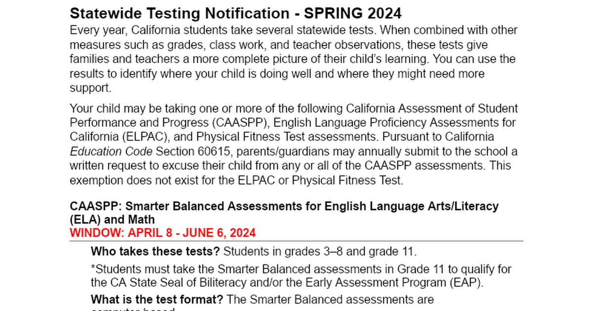 State Wide Assessment Annual Parent Notification.English.docx