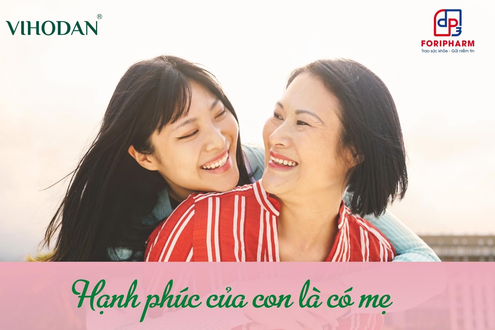 Hạnh phúc của con là có mẹ