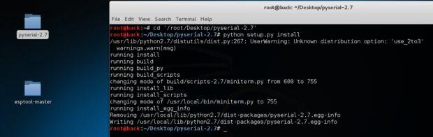  Installing PySerial