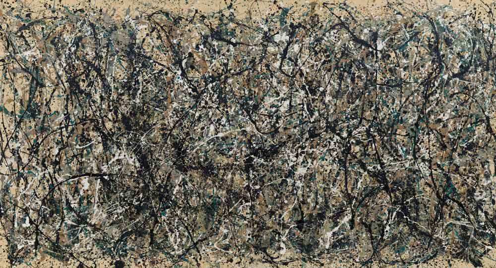 jackson pollock one number 31 drip painting