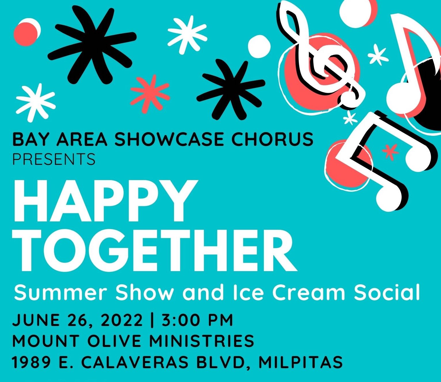 Happy Together Summer Show and Ice Cream Social