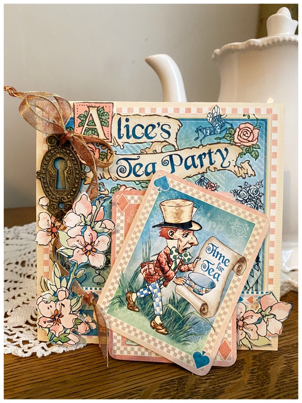 Alice's Tea Party – Fall 2021 Sneak Peeks – Graphic 45 Papers