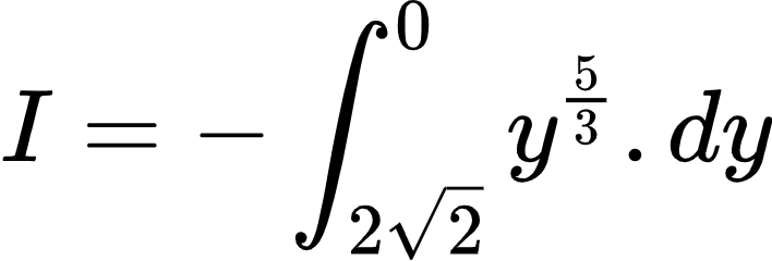 {"code":"\\begin{align*}\n{I}&={-\\int_{2{\\sqrt[]{2}}}^{0}y^{\\frac{5}{3}}.dy}\t\n\\end{align*}","id":"2-0-0-0-0-0-0-0-0-0-0-0-0-0-2-1-1-1-1-1-1-1-1-1","type":"align*","font":{"color":"#000000","family":"Arial","size":10},"ts":1602335492296,"cs":"y50sHkBYSFbhxRqJOsrX2A==","size":{"width":117,"height":40}}
