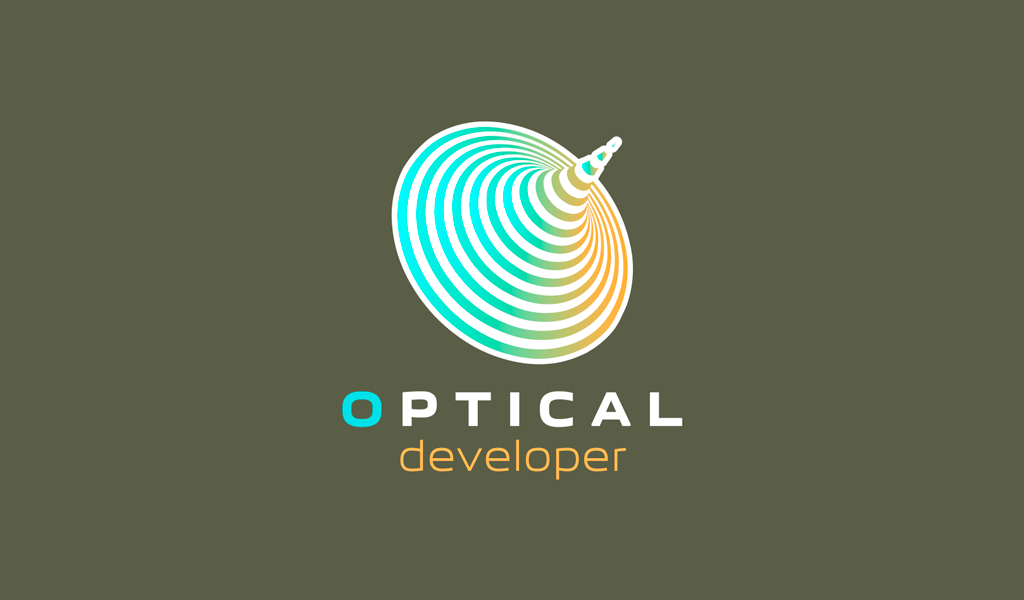 Optische Täuschung-Gaming-Logo