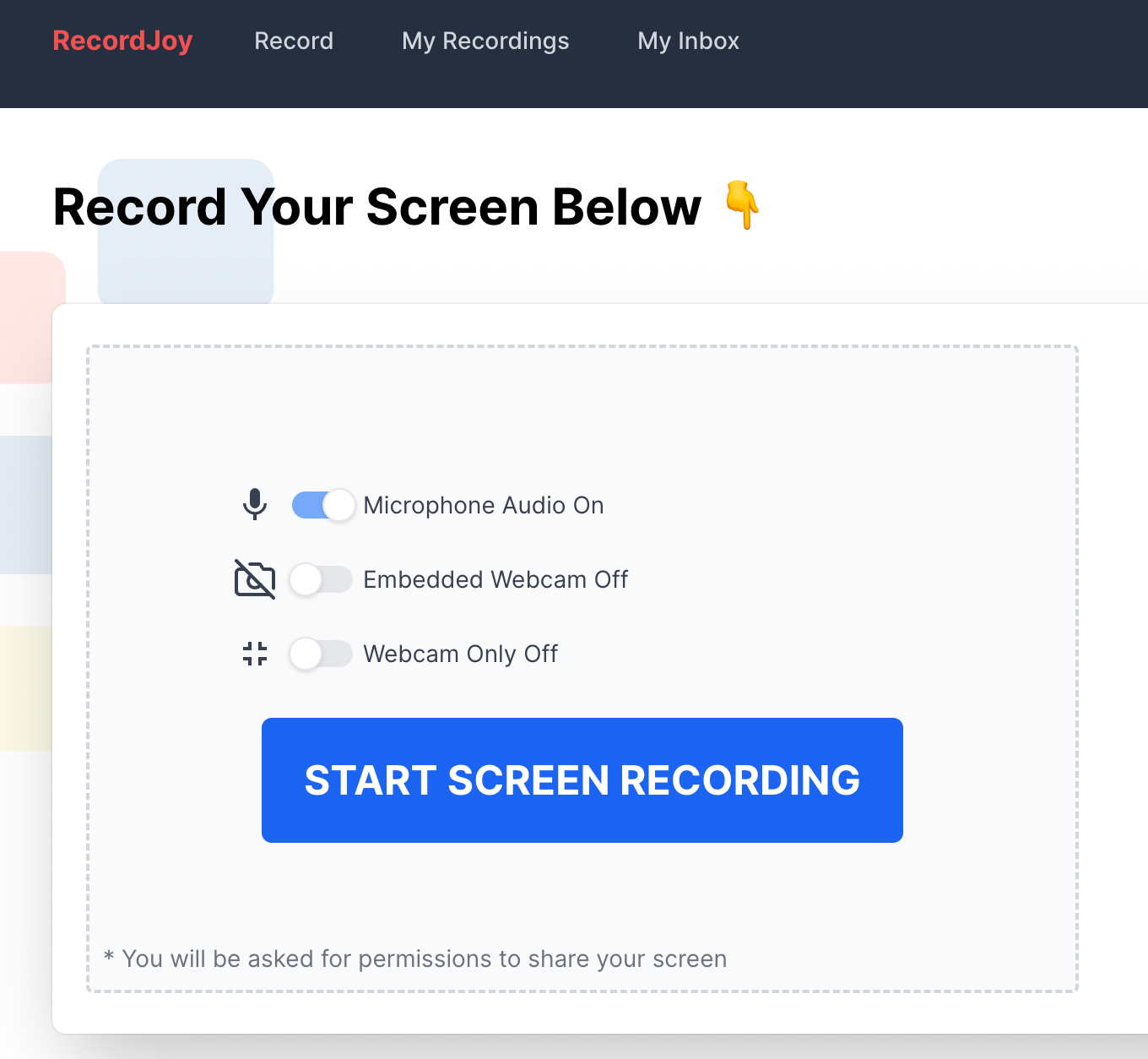 Screen Recording Tool