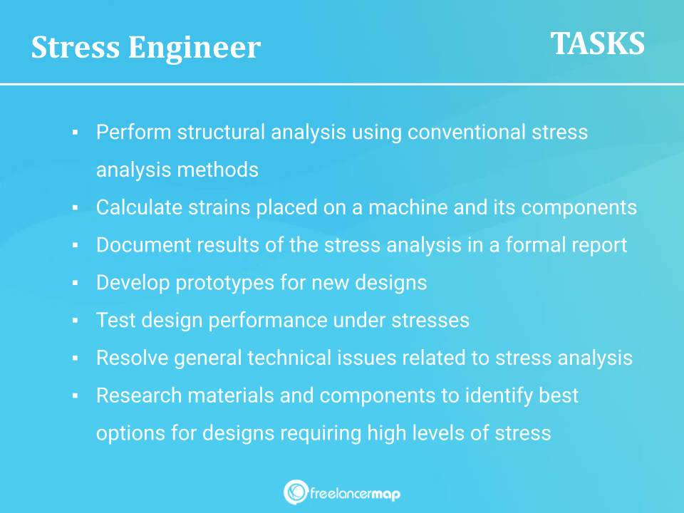 Responsibilities Of A Stress Engineer
