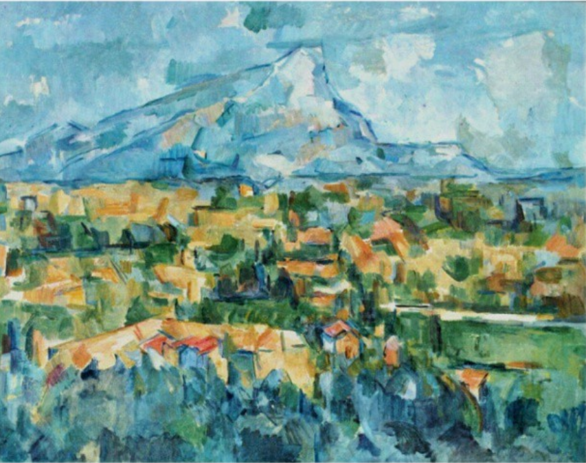 Paul Cezanne painting
