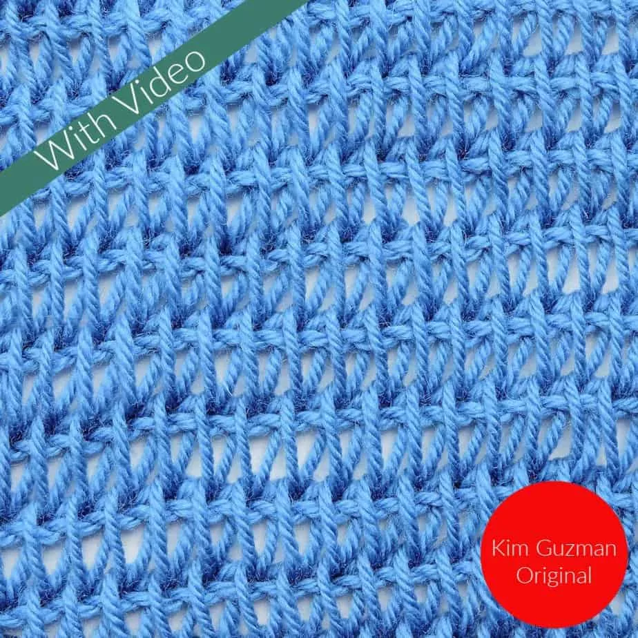 Tunisian Crochet Tutorial for Beginners - The Unraveled Mitten