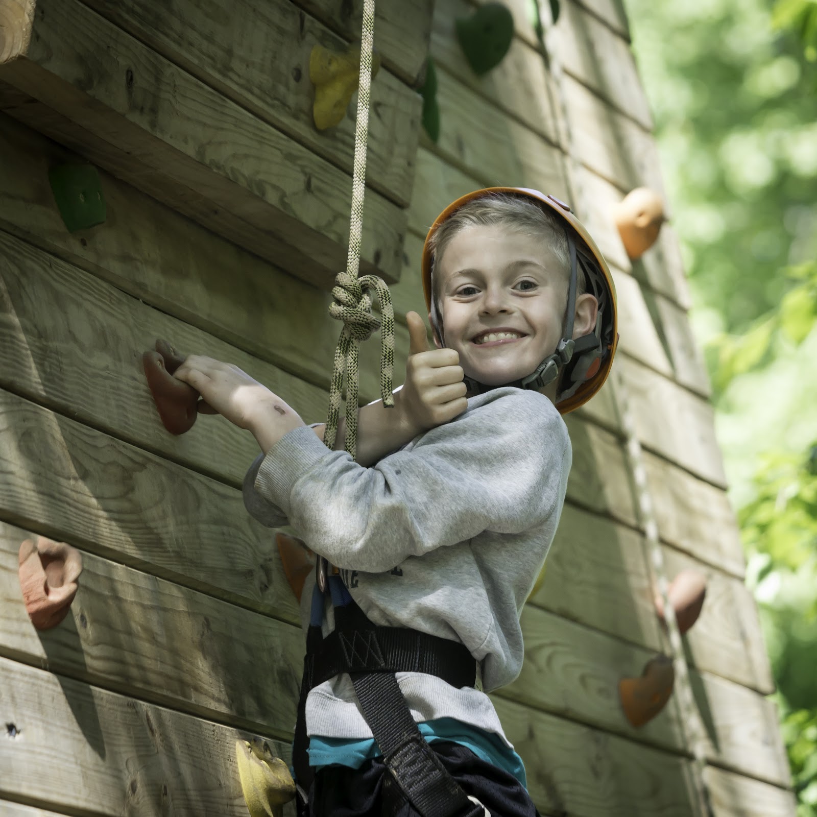 SUMMER DAY CAMP AT HAYCOCK Climbing