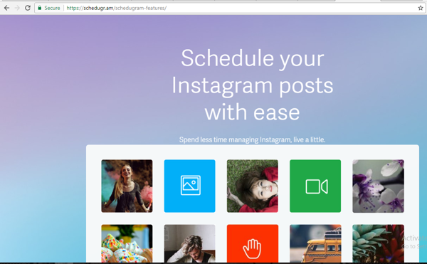 Công cụ lên lịch đăng bài Instagram ScheduGram
