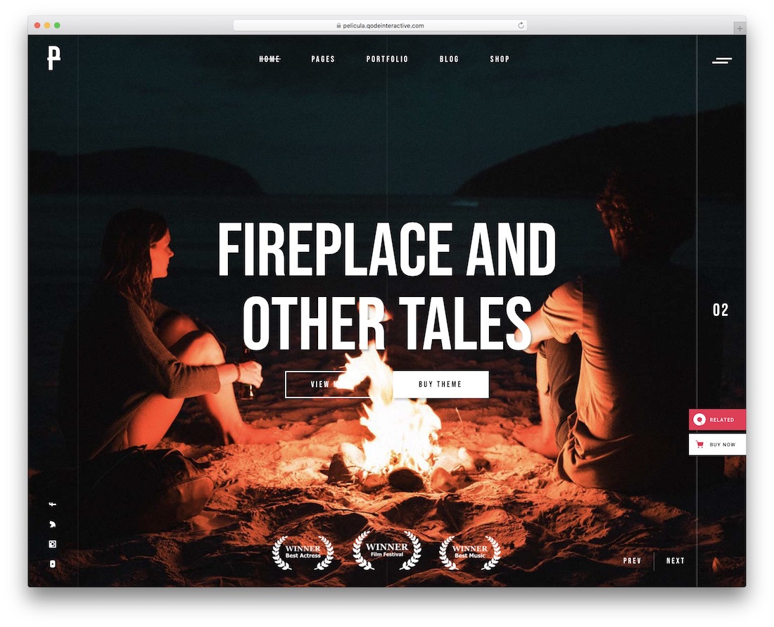 film film tema wordpress