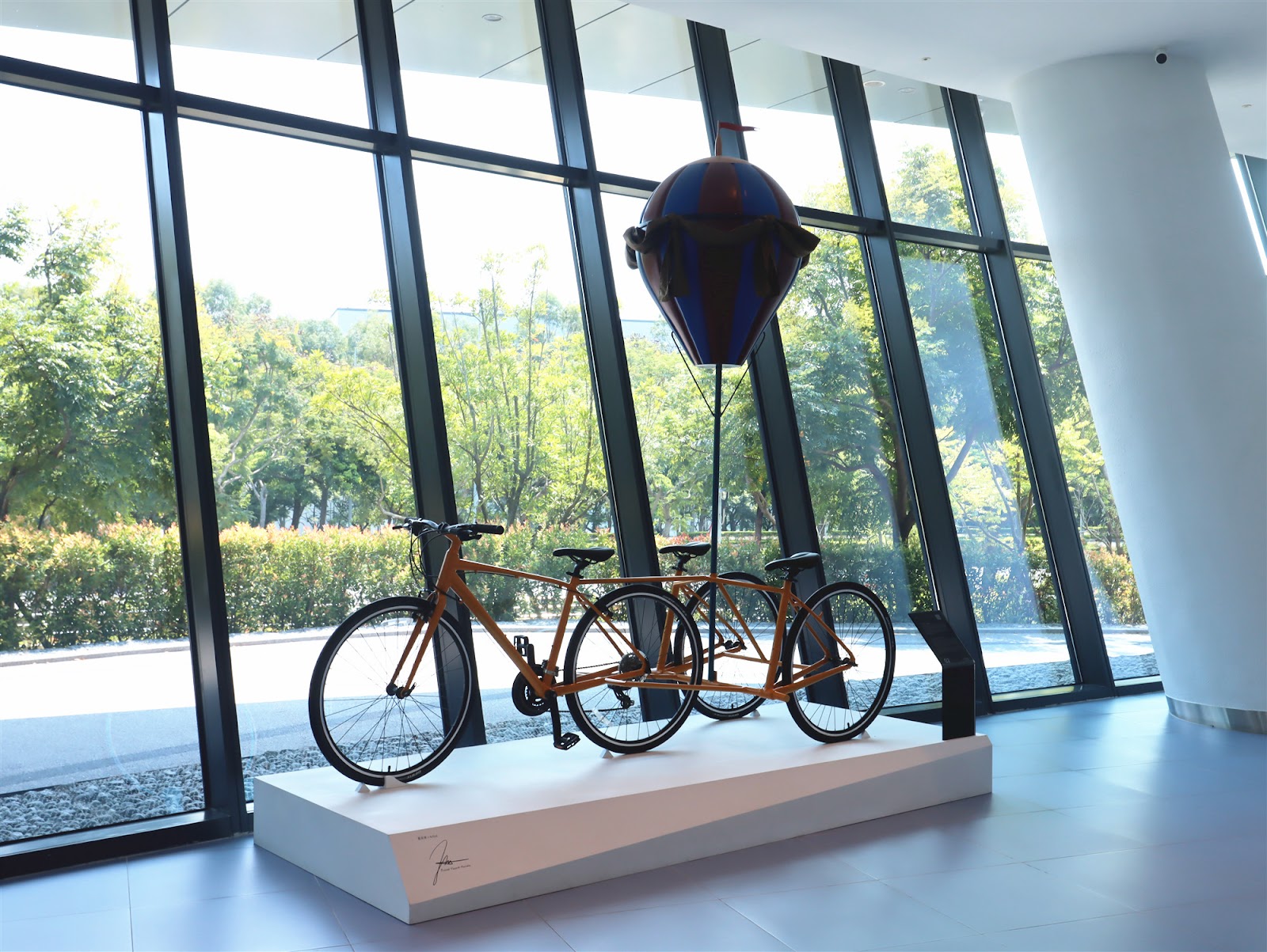 台中自行車博物館藝術品