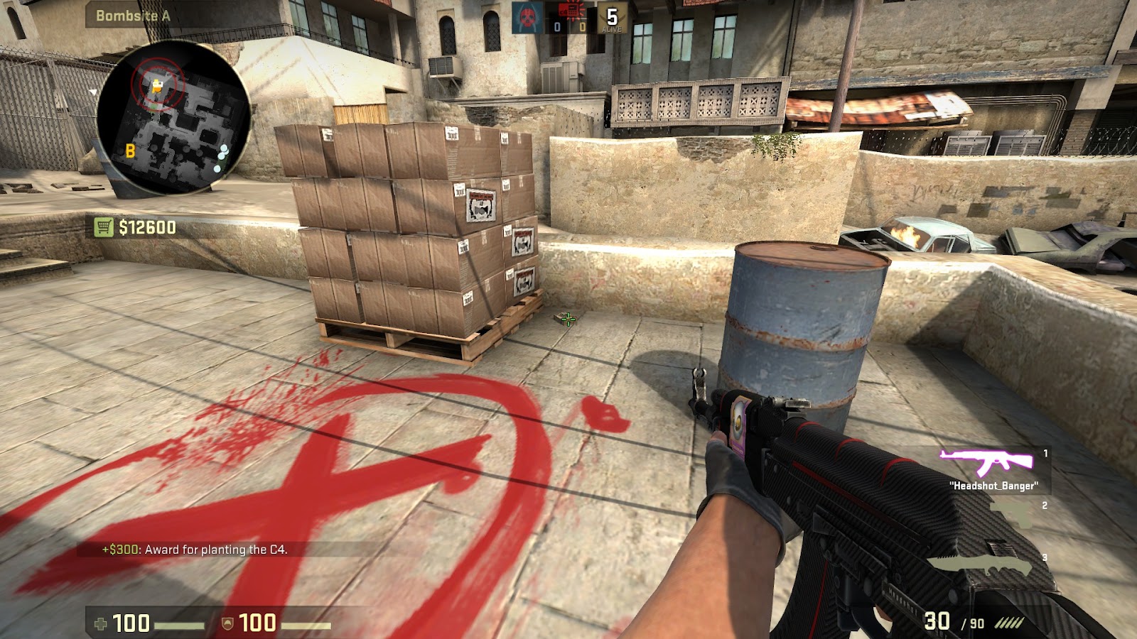 bombsite cs:go