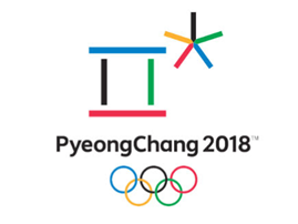 le logo olympique des Jeux olympiques de PyeongChang en 2018
