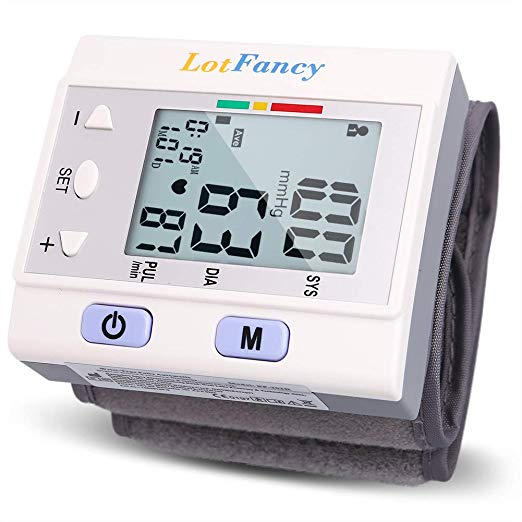 image of LotFancy blood pressure monitor