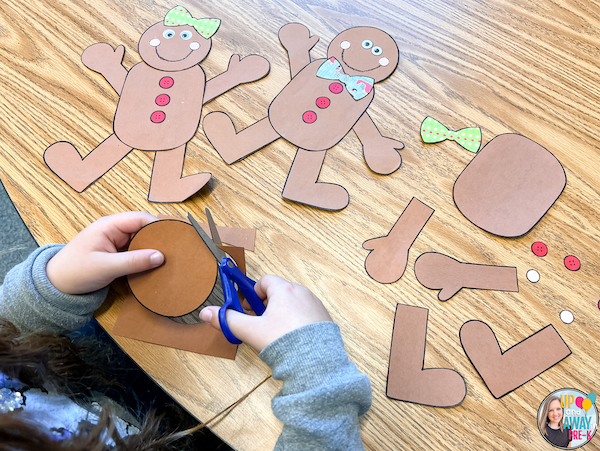 Pre-K gingerbread craft