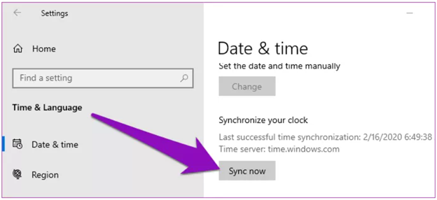 Issue with your system clock - Follow these steps!