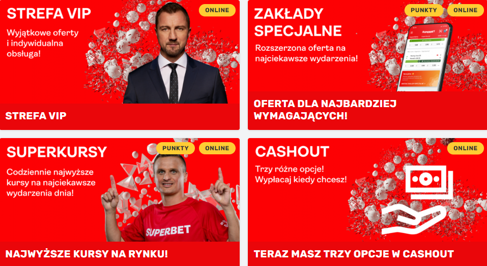 Superbet dostępne płatności