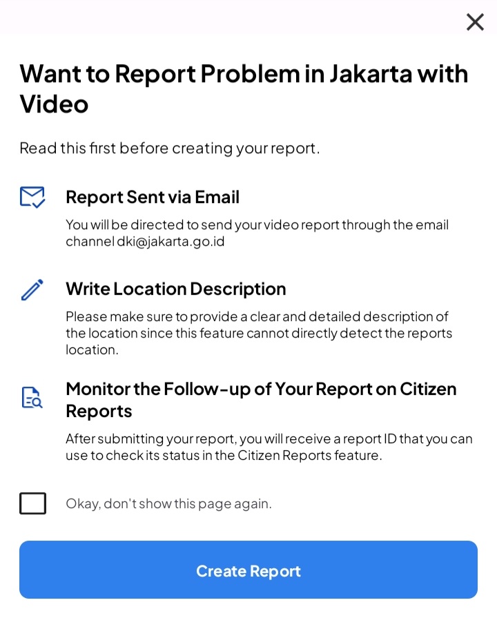 Citizen Report JAKI
