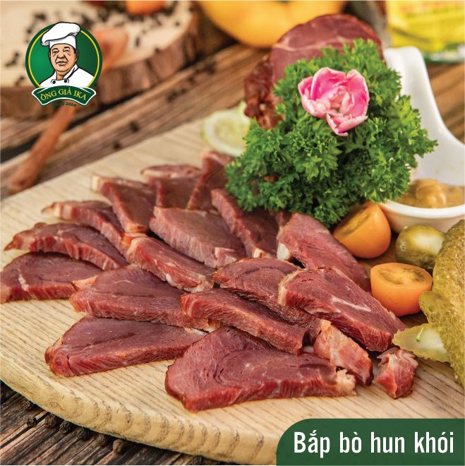 Bắp bò hun khói IKA đậm đà, đượm mùi hun khói