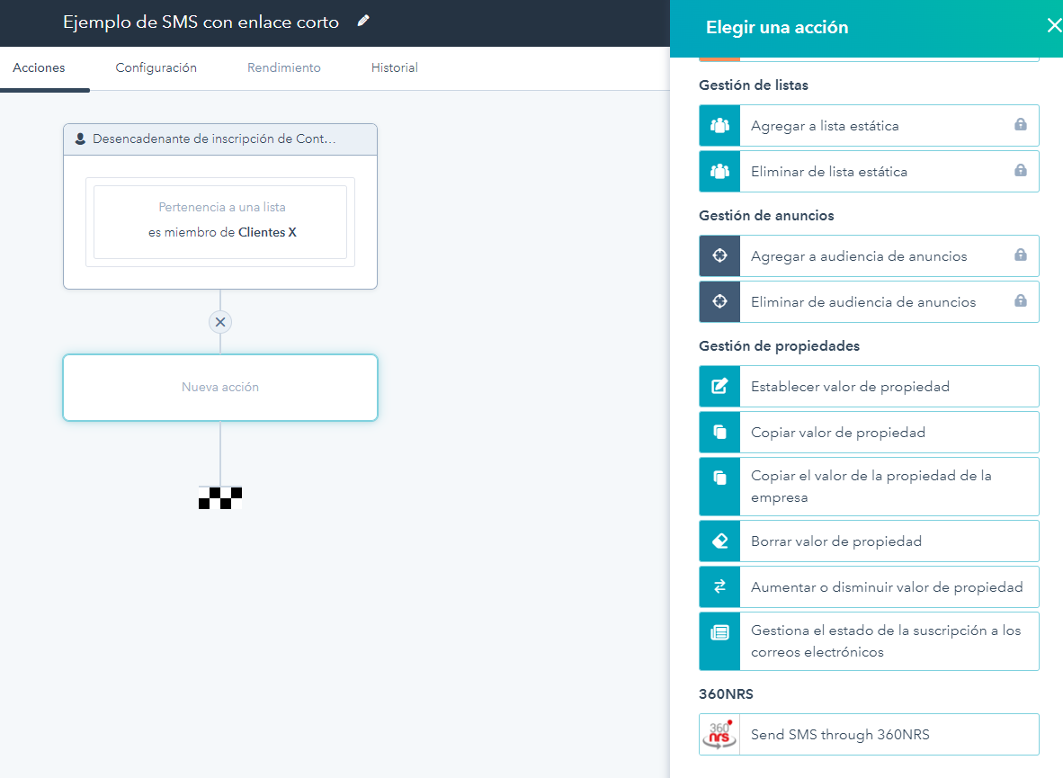 Como integrar la herramienta de 360NRS en Hubspot