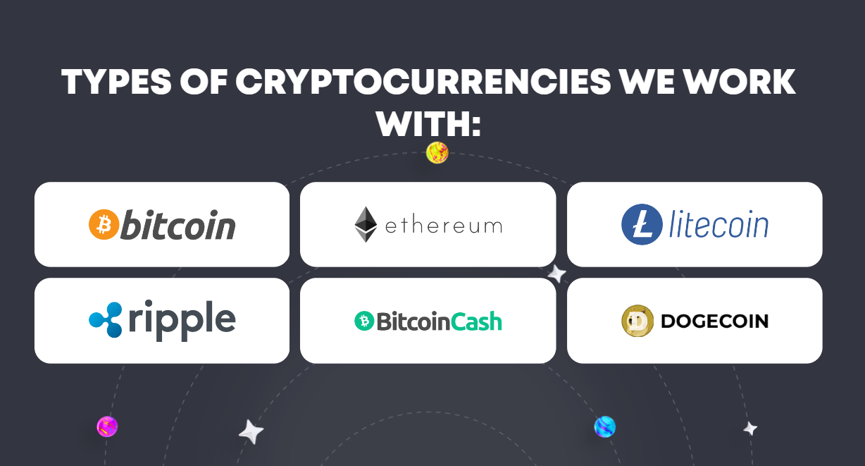 cryptocurrencies covered by Coinsdrom