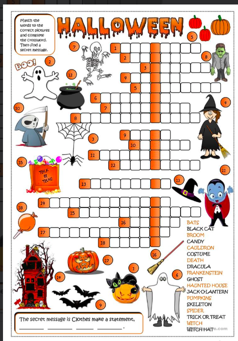 Halloween Quiz Kids D, Baamboozle - Baamboozle