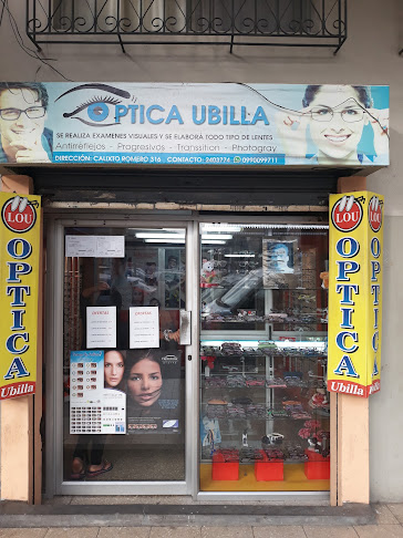 Opiniones de OPTICA UBILLA en Guayaquil - Óptica