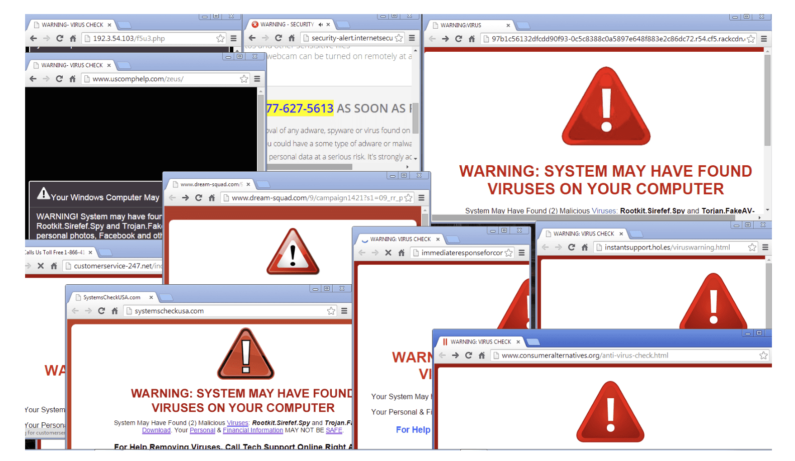 Pop-ups appearing on free streaming sites are malicious and misleading 