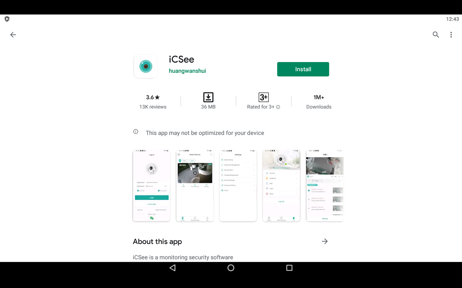 iCSee app on PC 