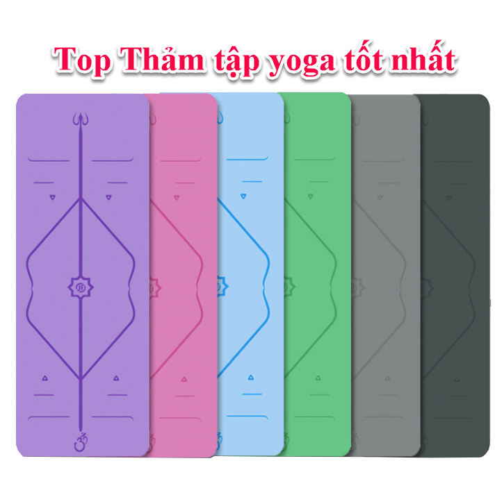 Có nên mua thảm tập yoga có đường kẻ định tuyến hay không?