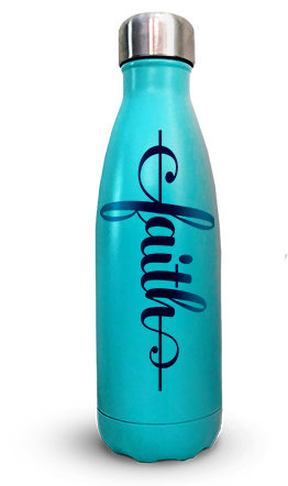 Custom water bottles with cricut