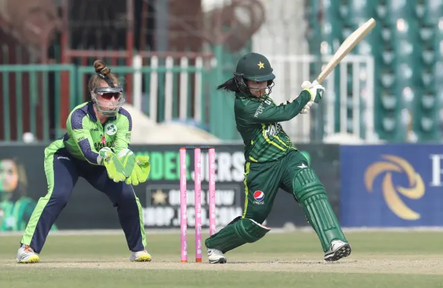 Javeria Khan held one end with a fine half-century