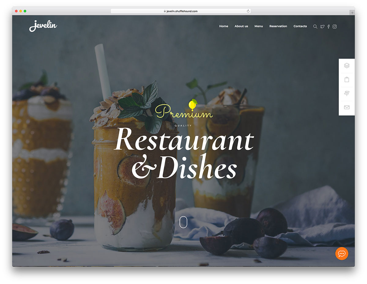 Temas de WordPress para recetas de comida