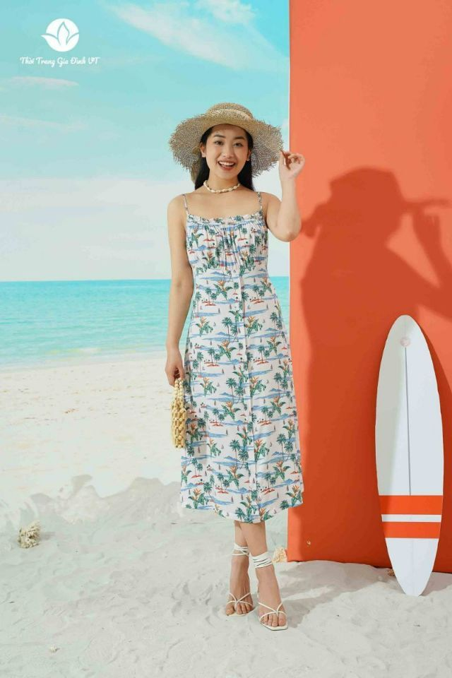 cách phối đồ đi biển đẹp