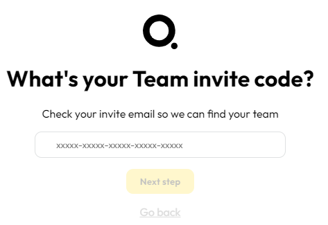 What's your Team invite code?