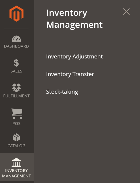 Magento inventory management