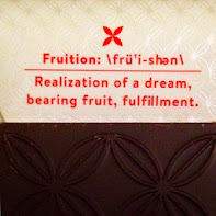 Fruition Chocolate inside the package