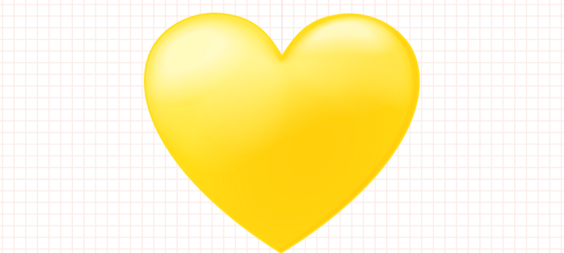 yellow heart meaning emoji