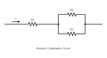 Resistor combination circuit