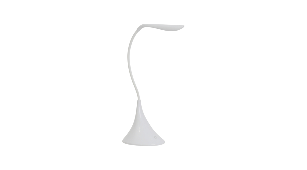 Biała lampka biurowa - prezent dla informatyka