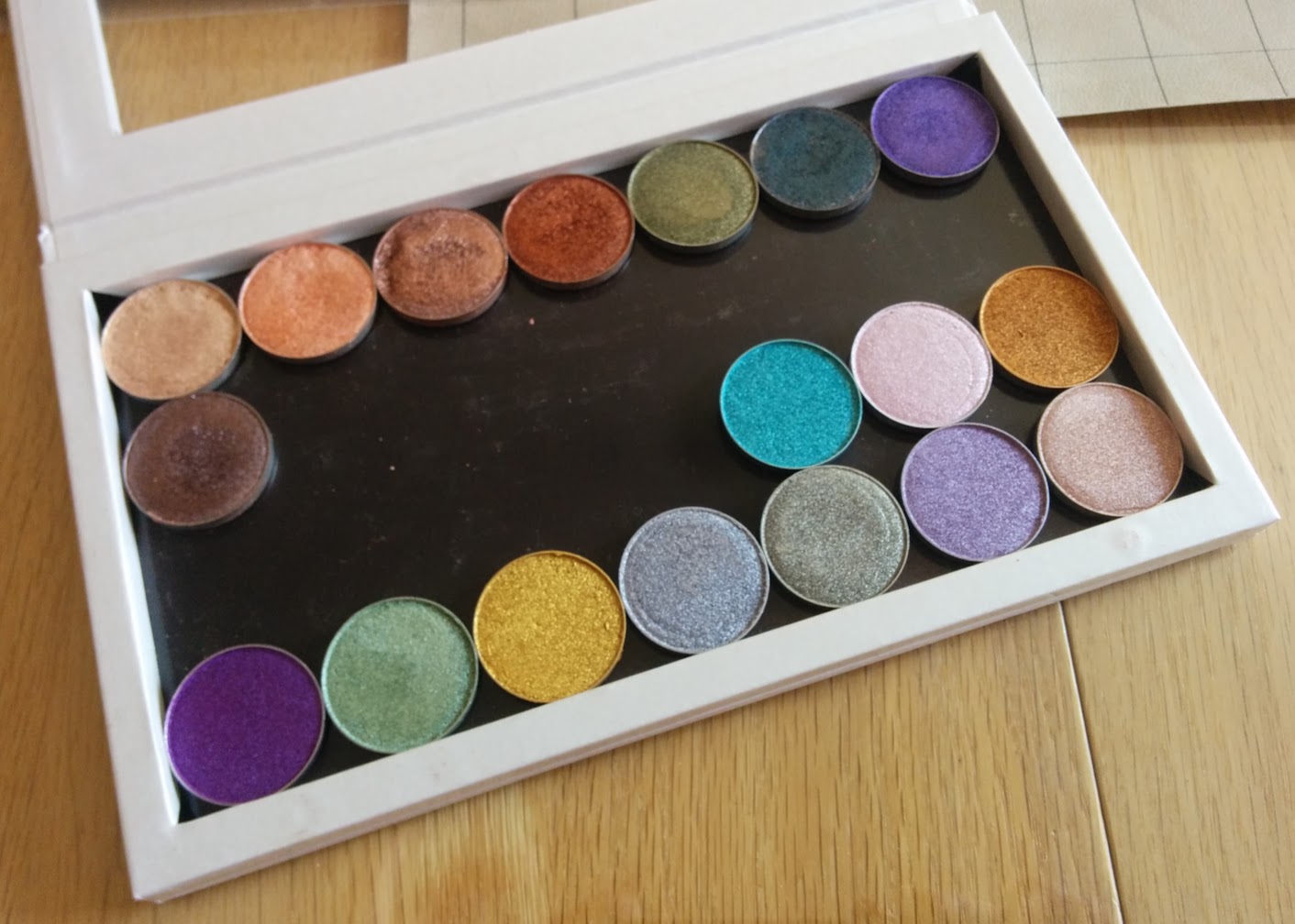 Shades Makeup Geek Foiled Eyeshadows